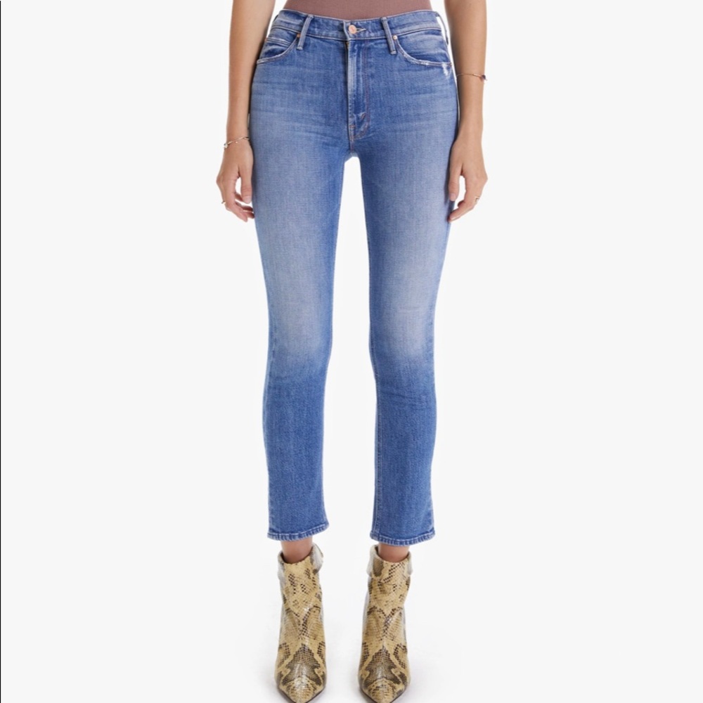 Mother mid rise ankle Dazzler Jeans size 25.